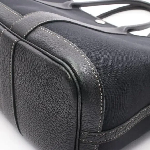 Hermes Garden Party TPM Canvas Leather Tote - Picture 6 of 8